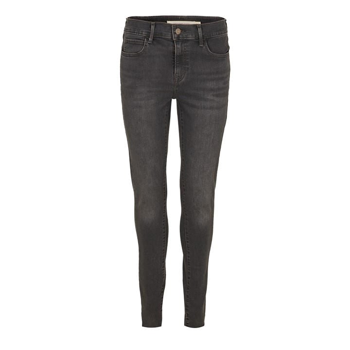 Levis Women's Black Super Distant Galax Skinny Jeans in Size 28 R, Sports Direct