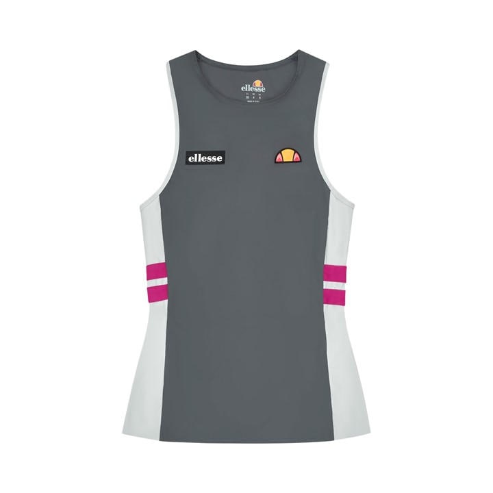 Ellesse Women's Grey Wood Tank Vest in Size 12, Sports Direct