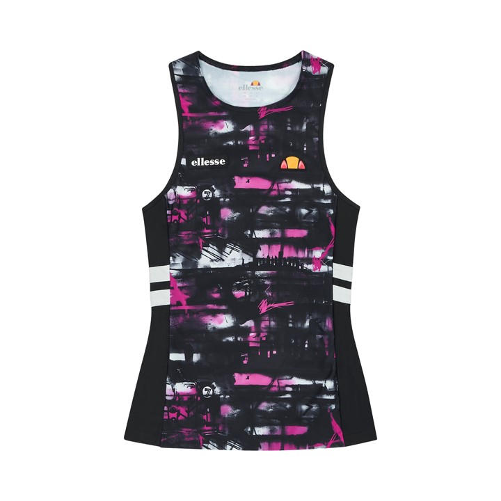 Ellesse Women's  Wood Tank Vest in Size 12, Sports Direct