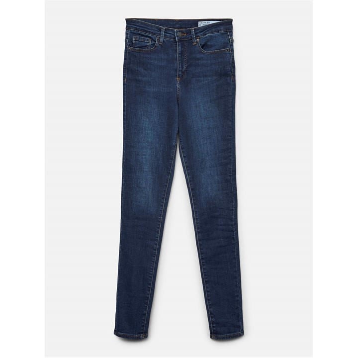 Vero Moda Women's Blue Sophia Hw Skinny Jeans in Size 34 R, Sports Direct