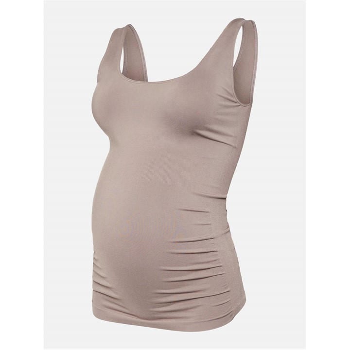Mamalicious Women's Marron Tank Top Heal - Image 2