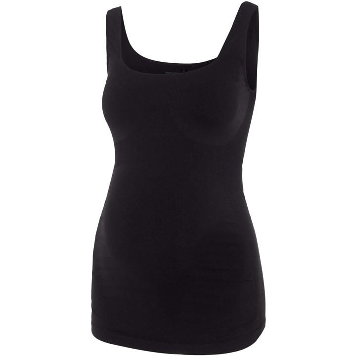 Mamalicious Women's Black Maternity Tank Top, Sports Direct