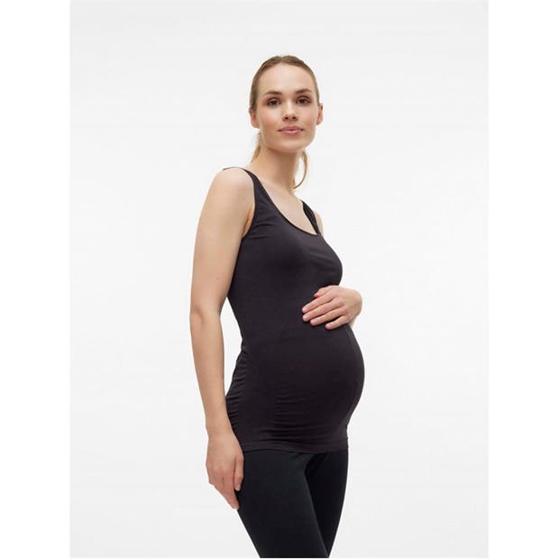 Black - Mamalicious - Maternity Tank Top