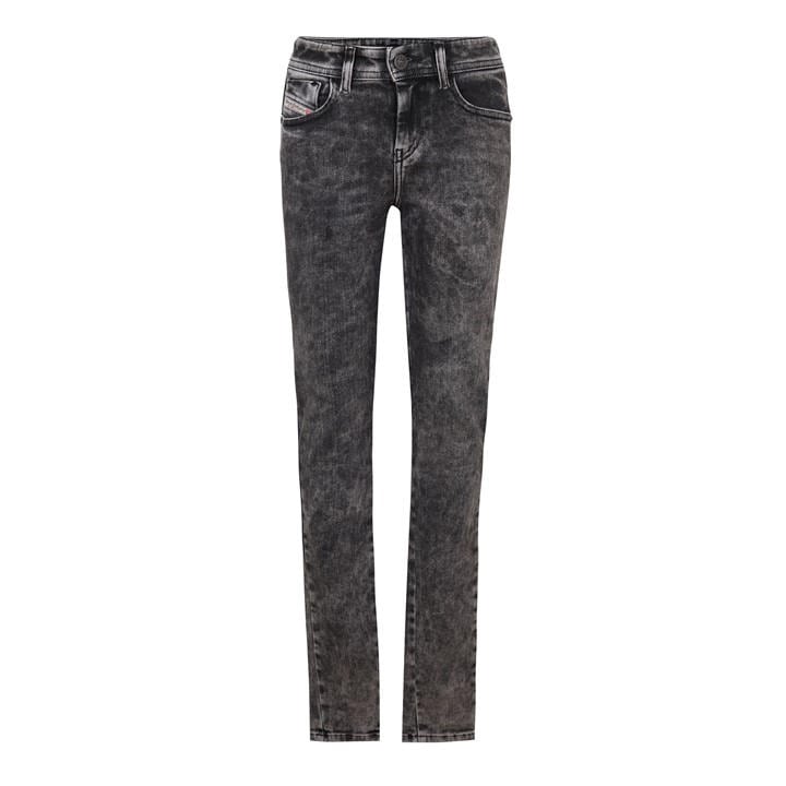 Diesel Women's Black Slandy Straight Jeans in Size 26 R, Sports Direct