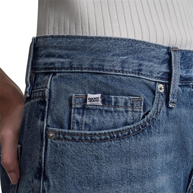 Crown Street - DKNY - DKNY Jeans Mid Rise Relaxed Bermuda Denim Short