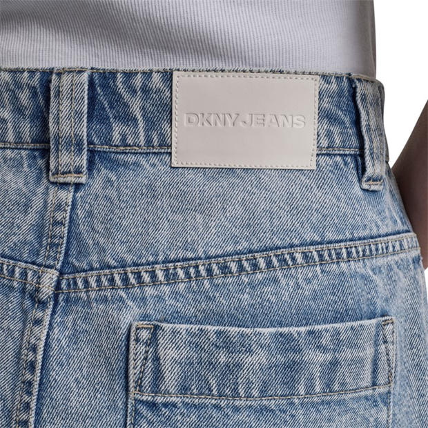 King - DKNY - DKNY Jeans High Rise A-Line Patch Pocket Short