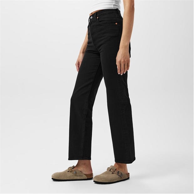 Czarny Sprout - Levis - Ribcage Jeans