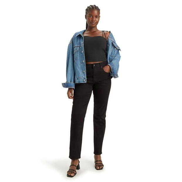 Нощта е черна - Levis - 724 High Rise Straight Jeans