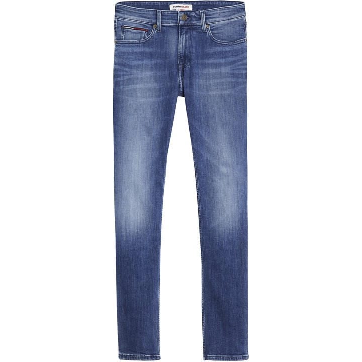 Tommy Jeans Men' Blue Scanton Slim Fit Jeans in Size S, Sports Direct