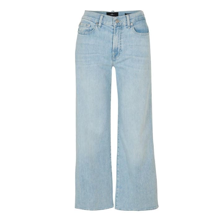 7 For All Mankind Women's Blue Slim Fit Jeans in Size XL, Sports Direct