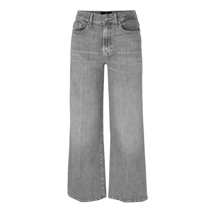 7 For All Mankind Women's Grey Slim Fit Jeans in Size XL, Sports Direct