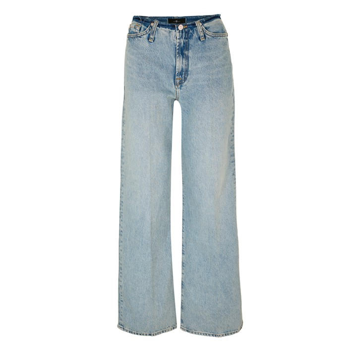 7 For All Mankind Women's Blue Slim Fit Jeans in Size XL, Sports Direct