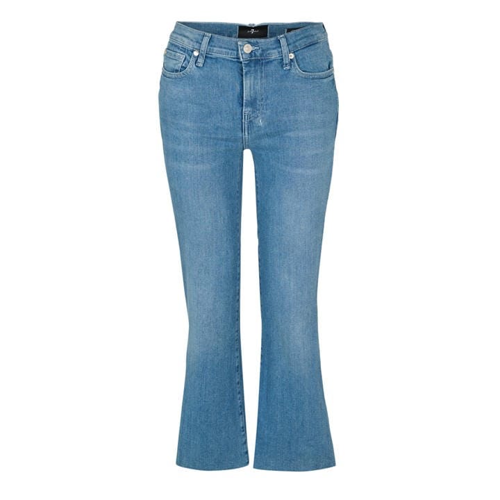 7 For All Mankind Women's Blue Slim Fit Jeans in Size XL, Sports Direct