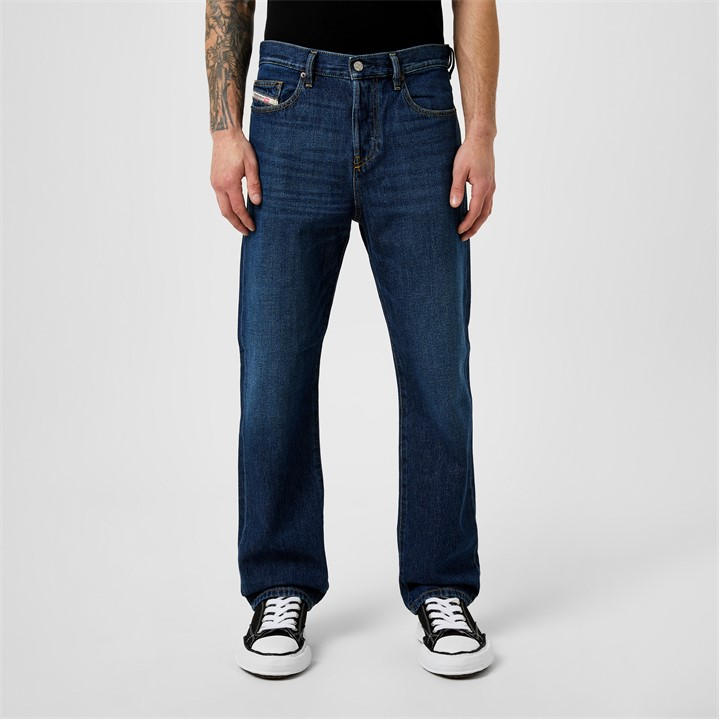 Diesel Men's Blue D Viker Straight Jeans in Size 30 S, Sports Direct