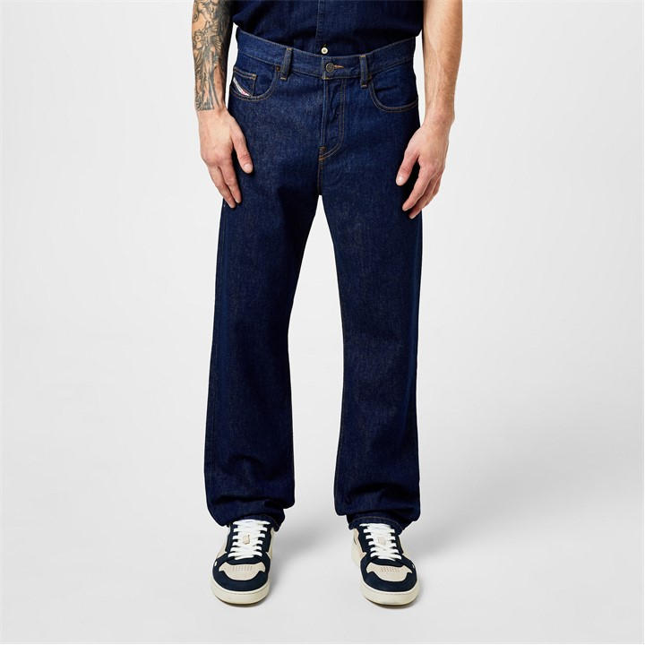 Diesel Men's Blue D Viker Straight Jeans in Size M, Sports Direct