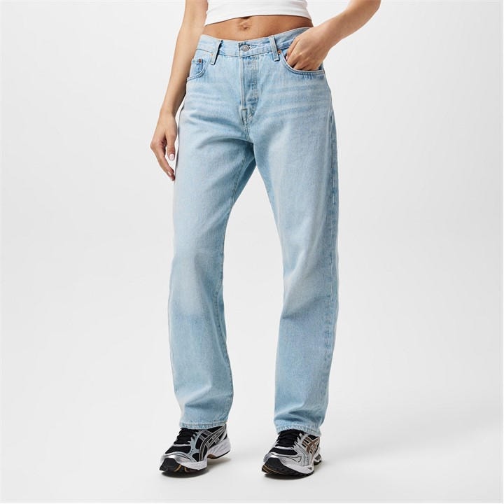 Levis Women's Blue 90'S 501 Jeans in Size 31 L30, Sports Direct