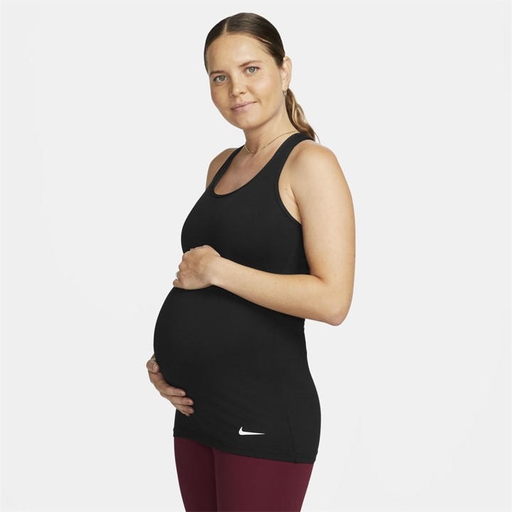 Nike Women's Black Maternity Dri-Fit Tank in Size 6, Sports Direct