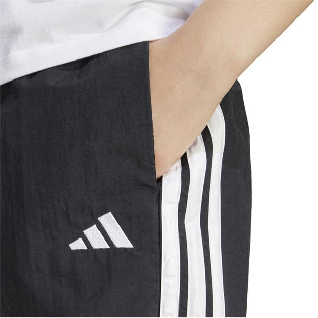 Black/White - adidas - Women's Woven Tracksuit Shorts