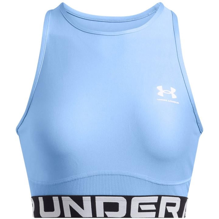 Under Armour Women's Blue Heatgear Tank Vest in Size 14, Sports Direct