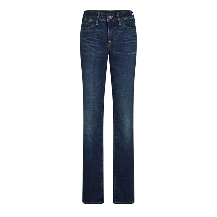 Levis Women's Blue Miles Apa Welt Pocket Slim Fit Jeans in Size 28 L, Sports Direct