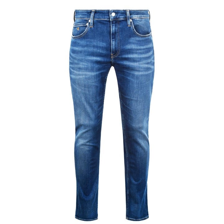 Calvin Klein Jeans Men's Blue 026 Slim Jeans in Size 38 R, Sports Direct