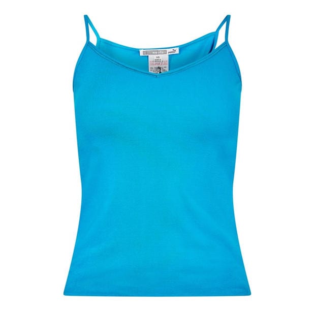 Blue - Puma - (5) V-Neck Camisole Vest Womens