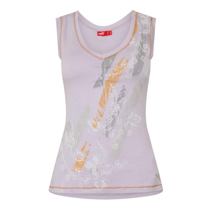 Puma Women's  Tie Vest Top in Size 10, Sports Direct
