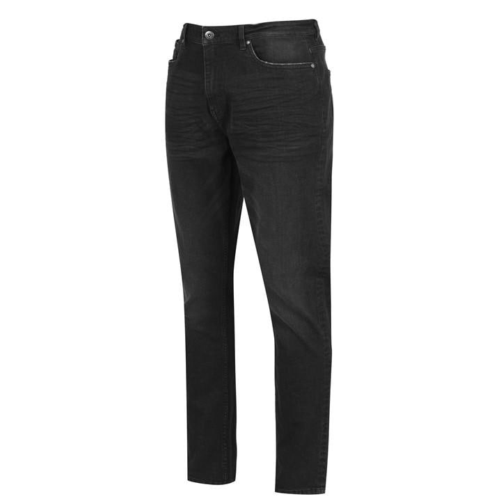 Firetrap Men's Black Slim Jeans in Size 36 R, Sports Direct