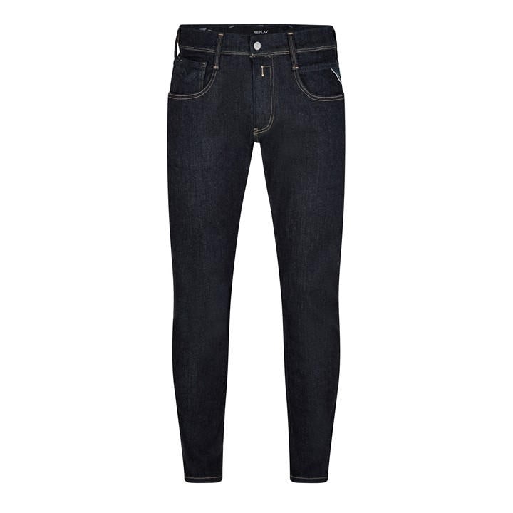 Replay Men's Blue Hyperflex Anbass Slim Jeans in Size 36 R, Sports Direct