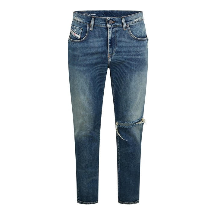 Diesel Men's Blue D Strukt Slim Jeans in Size M, Sports Direct