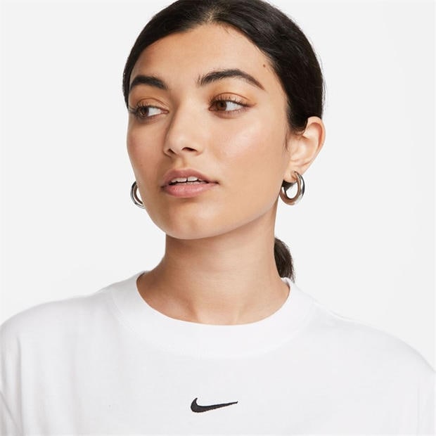 White/Black - Nike - Oversized Logo T-Shirt Womens