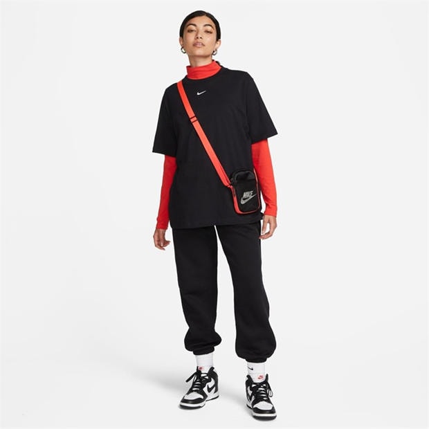 Black/White - Nike - Oversized Logo T-Shirt Womens