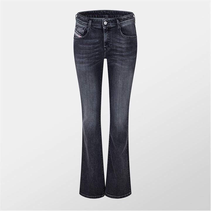 Diesel Women's Black 1969 D-Ebbey Bootcut And Flare Jeans in Size 32 S, Sports Direct