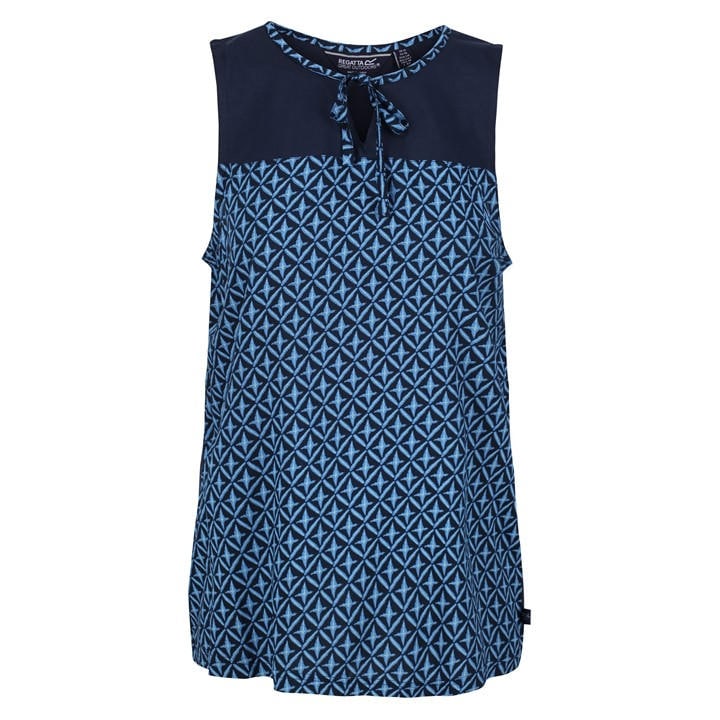 Regatta Women's Blue Janessa Regular Fit T-Shirt in Size 16, Sports Direct