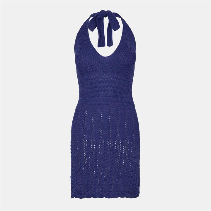 Nobodys  Women's Blue Mini Dress in Size 14, Sports Direct