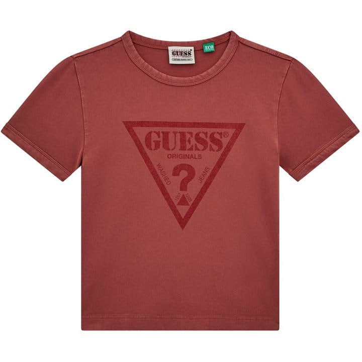 Guess Women's Red Gj Wings Slim Fit T-Shirt in Size 14, Sports Direct