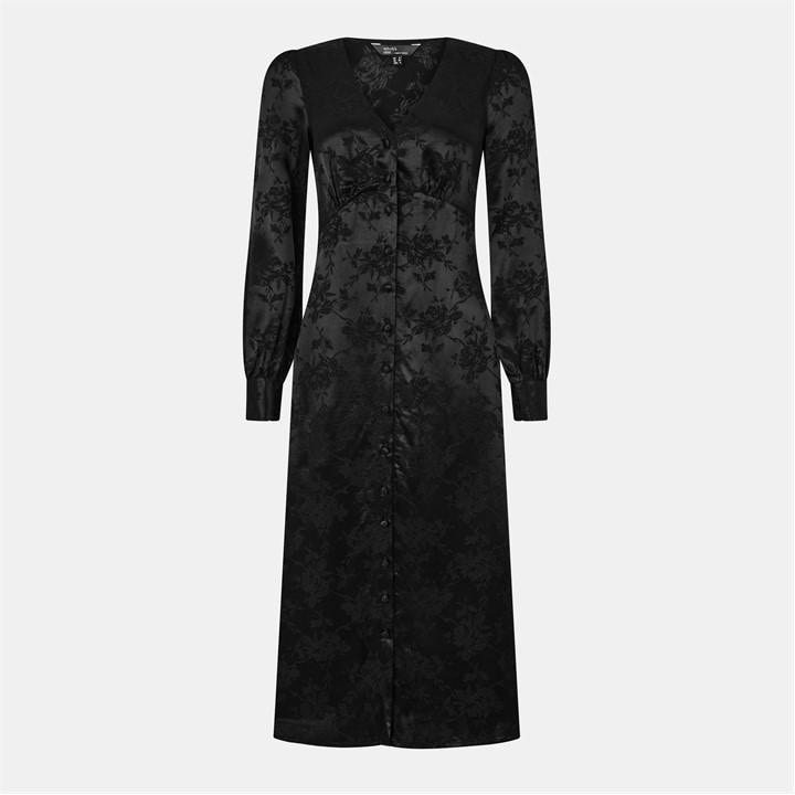 Nobodys  Women's Black Tasha Mini Dress in Size 12, Sports Direct
