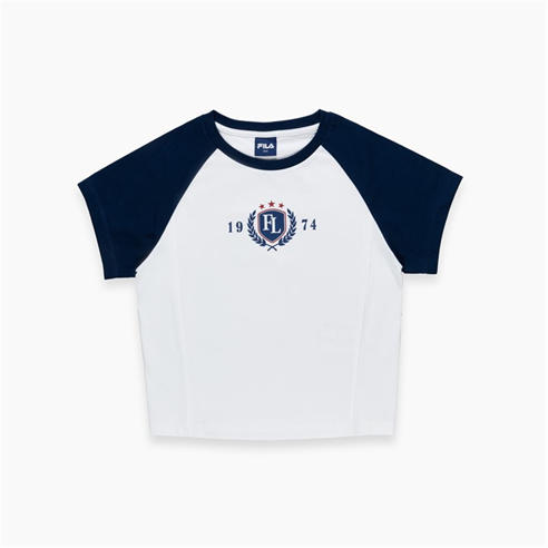 Fila - Women's Cropped Slim Fit T-Shirt