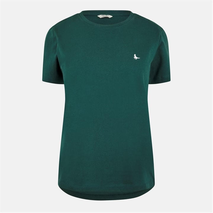 Jack Wills Women's Green Endmoor Boyfriend T-Shirt in Size 16, Sports Direct