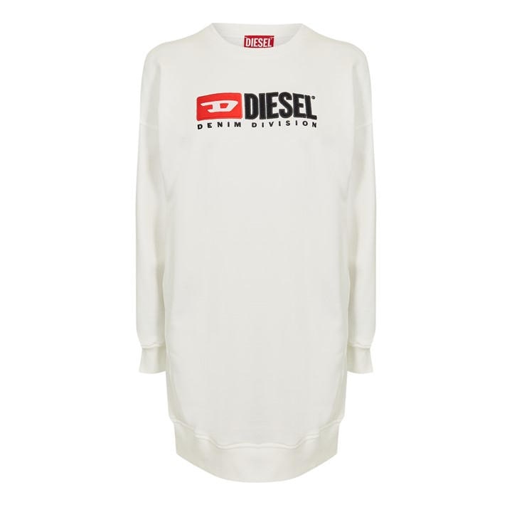 Diesel Women's White Long Maxi Dress in Size 12, Sports Direct
