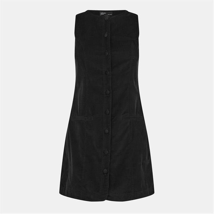 Nobodys  Women's Black Ned Mini Dress in Size 8, Sports Direct