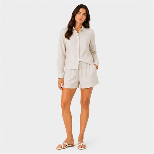 I Saw It First - Womens Stripe Long Sleeve Shirt
