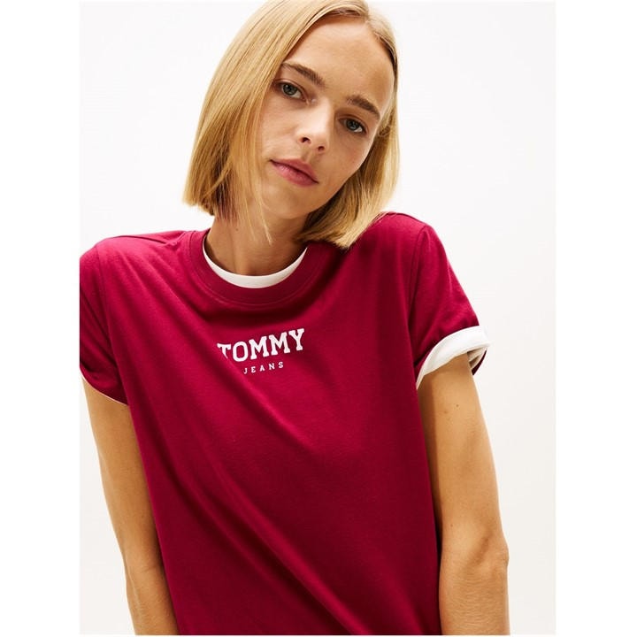 New York City  Women's  Essential Logo Tee, Football by Tommy Jeans in Size 10, Sports Direct