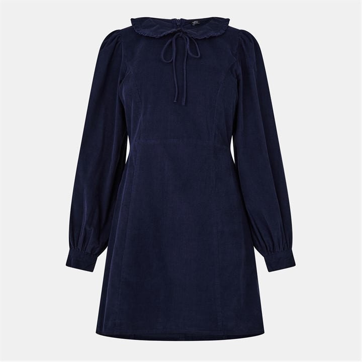 Nobodys  Women's Blue Linden Mini Dress in Size 10, Sports Direct