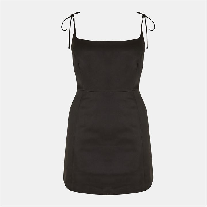Ted Baker Women's Black Tie Strap Mini Dress in Size 16, Sports Direct
