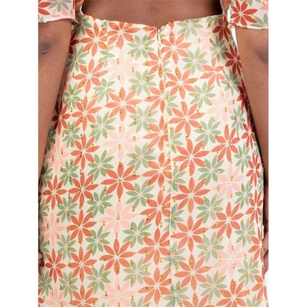 Print - Anaya With Love - Anaya with Love Recycled Floral Print Open Back Maxi Dress with Split