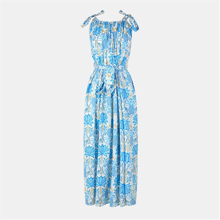 Biba Women's Blue Scoop Maxi Dress in Size 12, Sports Direct