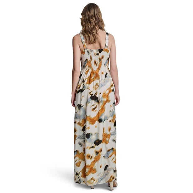 Sunburst Floral - DKNY - Women's Long Maxi Dress