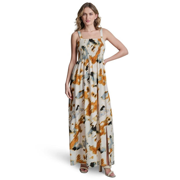 Sunburst Floral - DKNY - Women's Long Maxi Dress