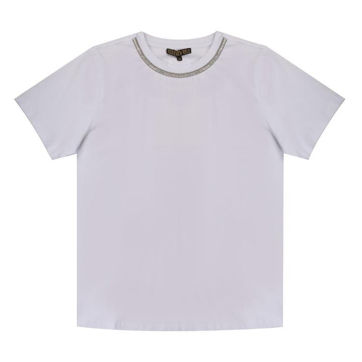 Biba Women's White Regular Fit T-Shirt in Size 12, Sports Direct